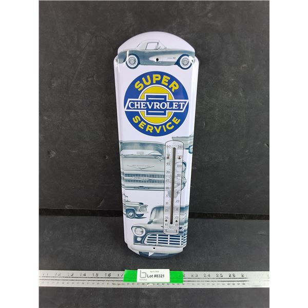 Super Chevrolet Services Wall Thermometer