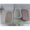 Image 5 : (6) Sterlite Plastic Containers w/Lids
