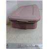 Image 6 : (6) Sterlite Plastic Containers w/Lids