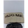 Image 2 : Hug Me Pillow 25" & Roots Leather Bag 17" x 12"