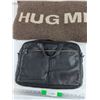 Image 4 : Hug Me Pillow 25" & Roots Leather Bag 17" x 12"