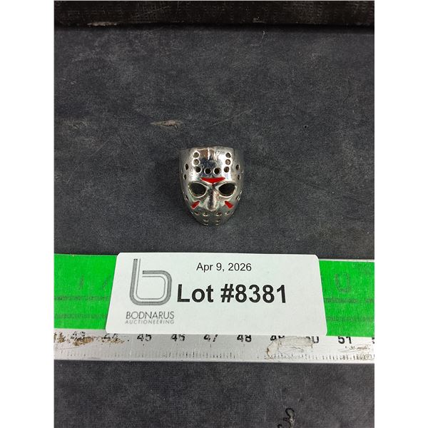 Jason Voorhees Mask Ring - Size 9.5