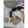 Image 6 : Mastercraft Flashlight, Wahl Hair Trimmer - Powers On, As Is, Utility Knife, Sunglasses, Watches