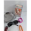 Image 8 : Mastercraft Flashlight, Wahl Hair Trimmer - Powers On, As Is, Utility Knife, Sunglasses, Watches