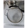 Image 2 : Paderno Stock Pots w/Lids, Mesh Strainer, Baking Pan, Steamer, Deep Frying Pan