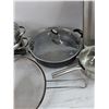 Image 3 : Paderno Stock Pots w/Lids, Mesh Strainer, Baking Pan, Steamer, Deep Frying Pan