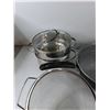 Image 4 : Paderno Stock Pots w/Lids, Mesh Strainer, Baking Pan, Steamer, Deep Frying Pan