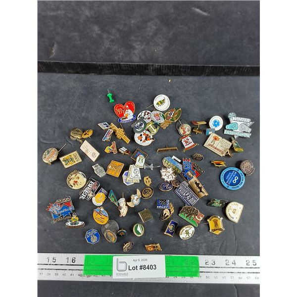 Assorted Lapel Pins