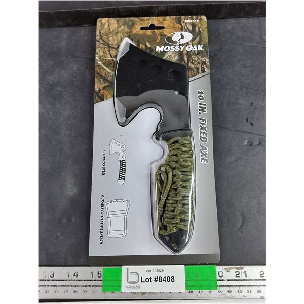 Mossy Oak 10" Fixed Axe - New