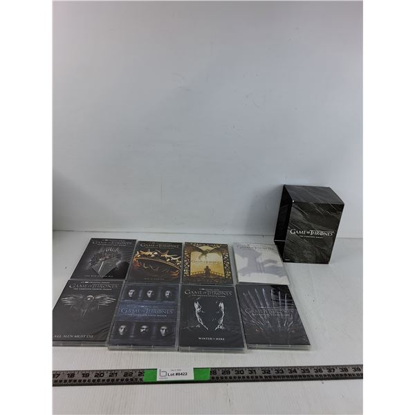 Complete Series Game Of Thrones DVD Series (NIB,as is)