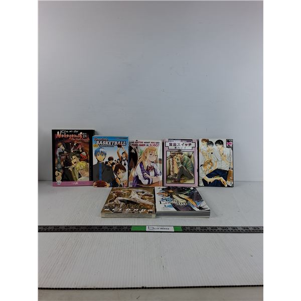 Various Japanese Manga Volume Books