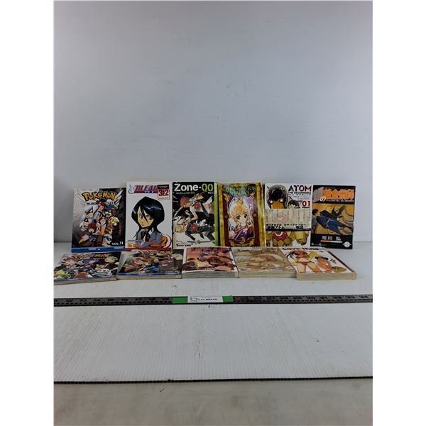 Collection Of Japanese  Manga Volumes