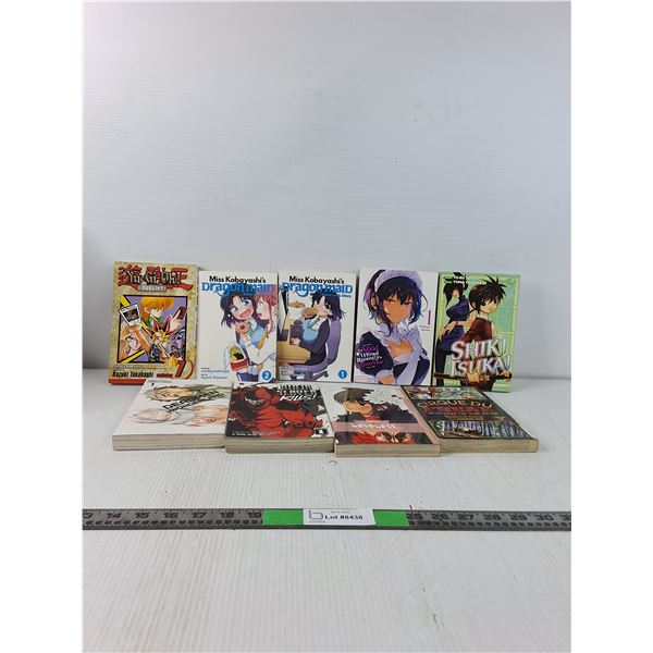 (9) Japanese Books- Dragonmaid, Ninja Slayer, Loveless, Deadman Wonderland, Misc