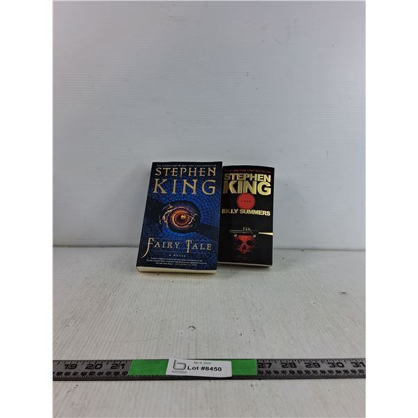 (2) Stephen King Novels- Fairy Tale & Billy Summers