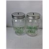Image 3 : (6) Coin Jars & Glassware