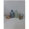 Image 4 : (6) Coin Jars & Glassware