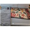 Image 1 : Christmas Area Rug & Gray Bathmat