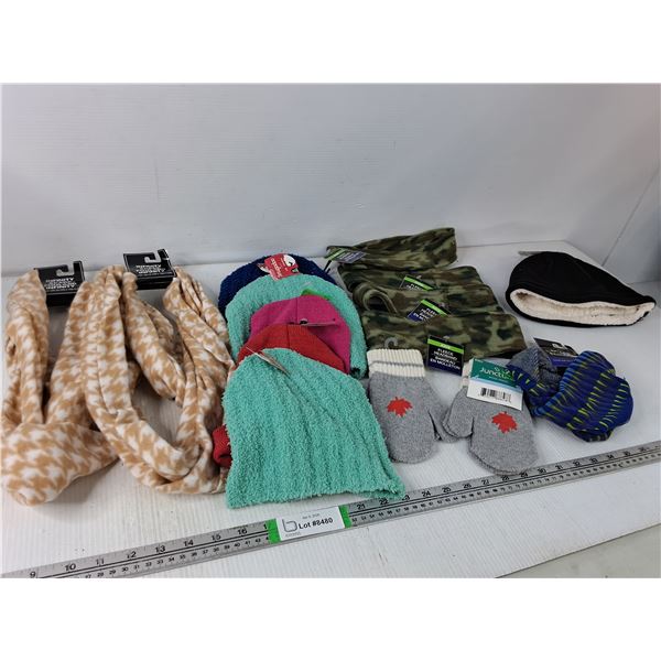 Scarves, Hats, Headband and Gloves