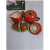 Image 4 : 18" x 12" Metal Serving Tray, Omelette Fry Pan, New Gourmet Bowl Maker & Square Serving Set