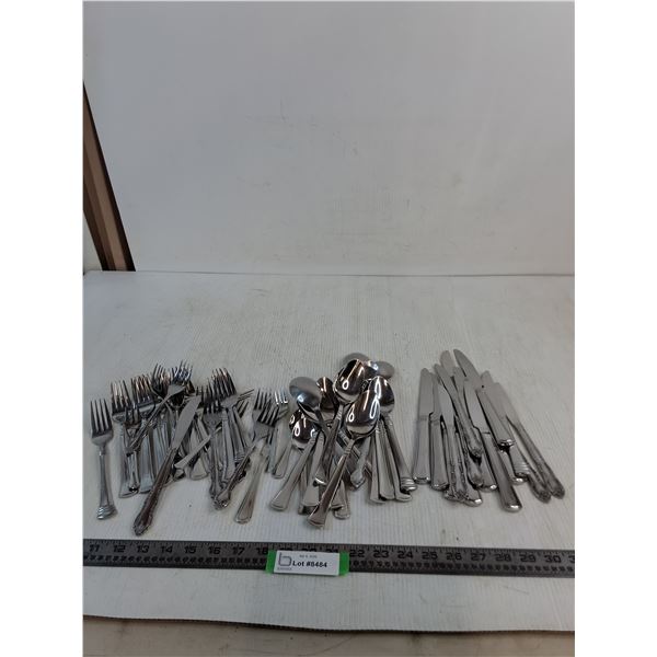 Large Quantity of Assorted Stainless Steel Cutlery