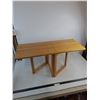 Image 1 : Wooden Fold-out Coffee Table 33x14x16" - PICK UP