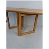Image 2 : Wooden Fold-out Coffee Table 33x14x16" - PICK UP