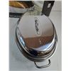 Image 2 : Unused Stainless Steel Turkey Roaster - 16.5" x 12"