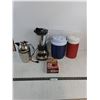 Image 1 : Hamilton Beach Blender - Tested, Carafe, Rubbermaid & Coleman Thermos, NIB Stufz Burger Patty Maker