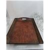 Image 3 : 20x13" Serving Tray, New Sectional Serving Bowl,  Set of 4 Wine Glasses, Rickard's Chicken Roaster