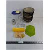 Image 1 : Sango Earthen Ware bowls, Pitchers, Cocktail Glasses, Trivets, Corn-on-the-Cob Set - PICK UP