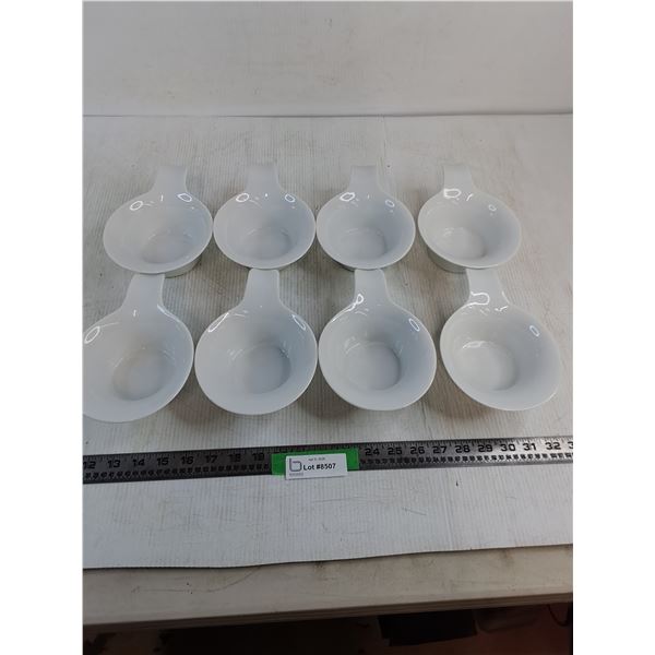 (8) Trudeau Handle Bowls