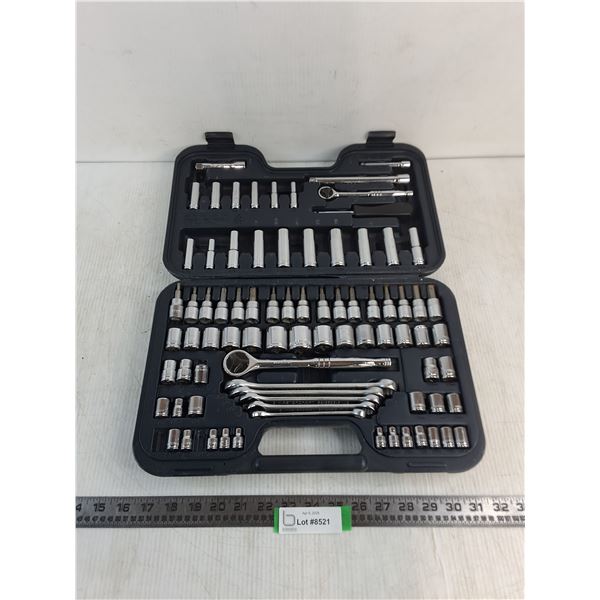Mastercraft Ratchet & Socket Set - Includes Metric & Imperial