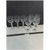 Image 1 : (7) Assorted Stemmed Wine Glasses
