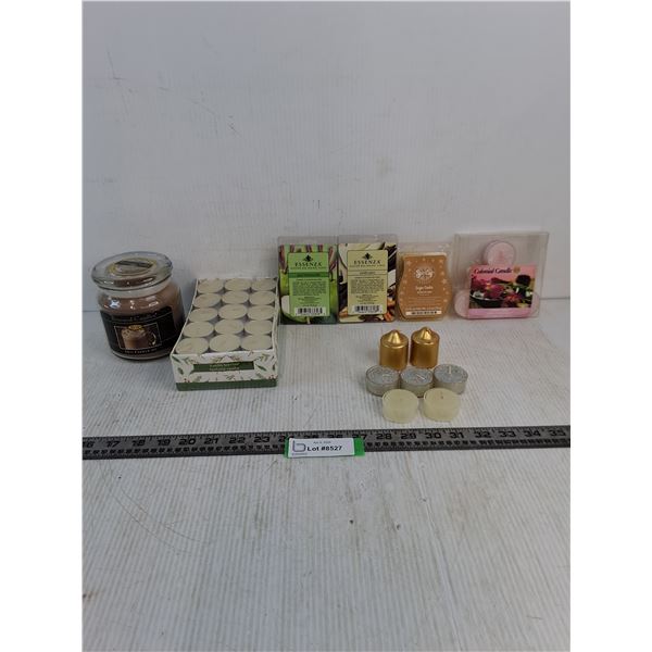 Assorted Unused Scented Candles