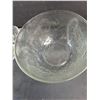 Image 6 : Glass Punch Set With (8) Cups 3.5", Bowl 11",  Ladle, And Plate 15" - PICK UP