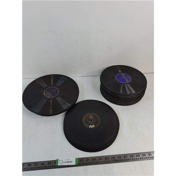 Various Records In Different Sizes As Is- Princes Orchestra, Harry Lauder, Frank Croxton, Patti Page