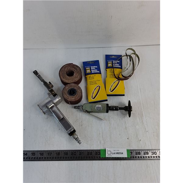 Powerfist  3/8"x13" Air Belt Sander 12.5", Air Tools, Powerfist Sanding Belts, Sanding Paper