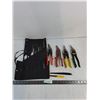Image 1 : (2) Reciprocating Saw Blade Set, (4) Aviation Snips With Different Cut Directions