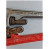 Image 3 : (2) Pipe Wrenches- 14" & 18"- Pickup Preferred