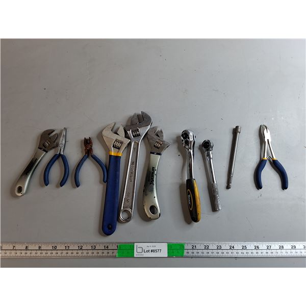 Crescent Wrenches, Ratchets, Pliers