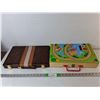 Image 1 : Backgammon & Toy Train Set