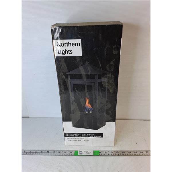 Northern Lights Flame Lantern with Snuffer 20"- PICK UP