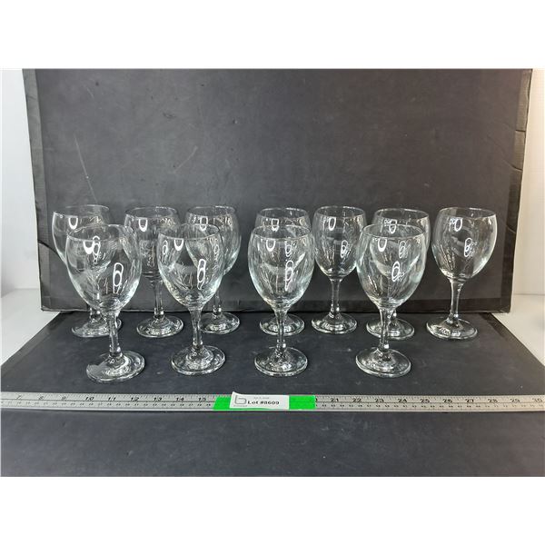 (11) Wine Glasses - PICK UP