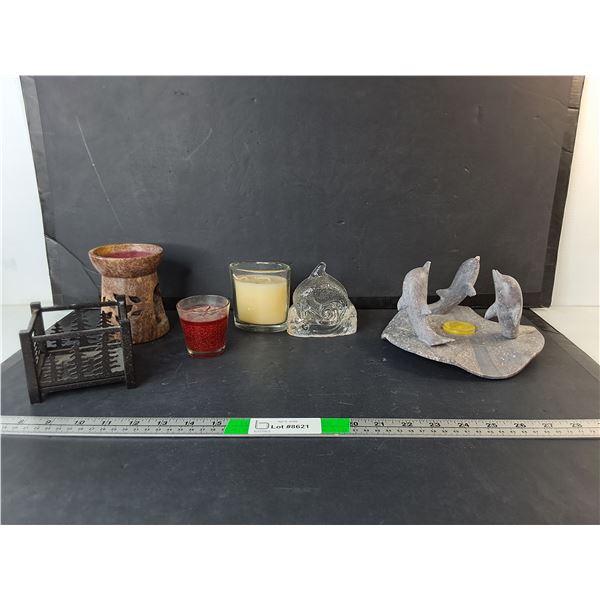 Scented Candles & Candleholders - AS  IS