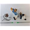 Image 1 : Metal Candleholder & (2) Sailor Bottleholders