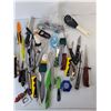 Image 2 : Kitchen Lot-Spoons, Knives, Whisks, Misc.