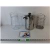 Image 1 : Glass Pitcher, Vertical Steamer & Shaggy CD