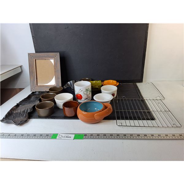 Condiment Bowls, Cooling Racks, Photo Frame, Misc.