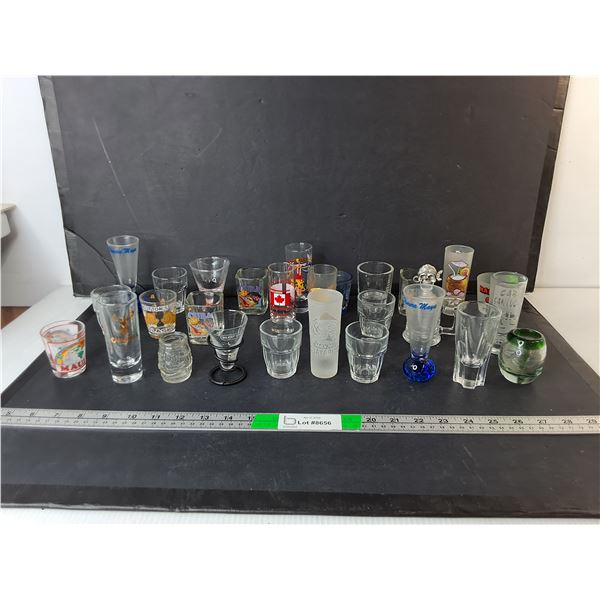 Shot Glasses- Alaska, Cuba, Vegas, Misc.