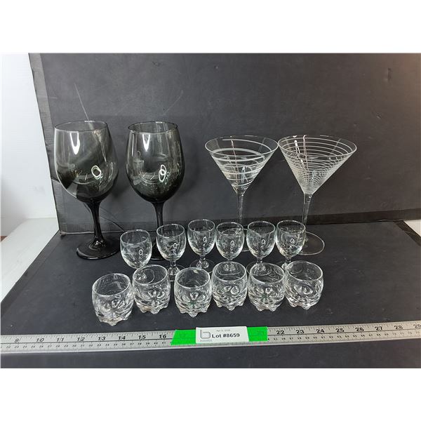 Wine & Shot Glasses - PICK UP